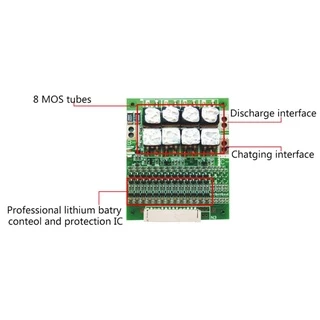 Kook แบตเตอรี่ 13S 48V 60A สําหรับบอร์ดป้องกันแบตเตอรี่ Li-ion BMS PCB