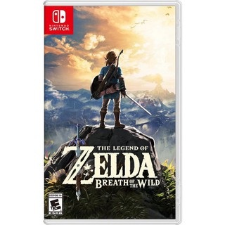 ผ่อนได้ 0% NINTENDO SWITCH THE LEGEND OF ZELDA: BREATH OF THE WILD ภาษาอังกฤษ แผ่นใหม่ในซีล ตรงปก