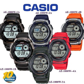 นาฬิกาผู้ชาย Casio รุ่น AE-1000-1A,AE-1000-1B,AE-1000-2A,AE-1000-4A,AE-1000-4B