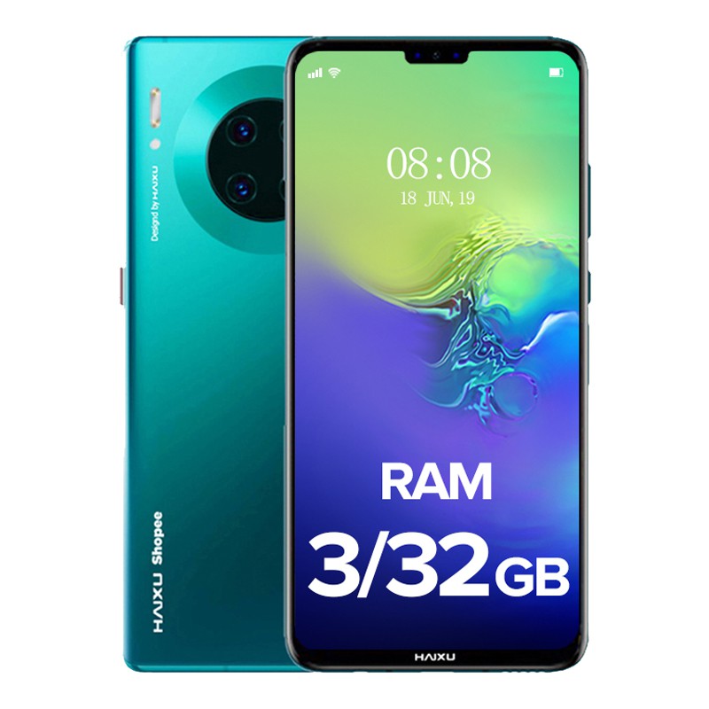 Haixu x Shopee V30Max หน้าจอใหญ่6.55นิ้ว RAM3 ROM32GB แท้ 100% ระบบ4Gแท้ รุ่นพิเศษในShopeeเท่านั้น