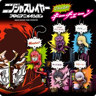 Gashapon Ninja Slayer Deformed Keychain - กาชาปอง พวงกุญแจ นินจาสเลเยอร์