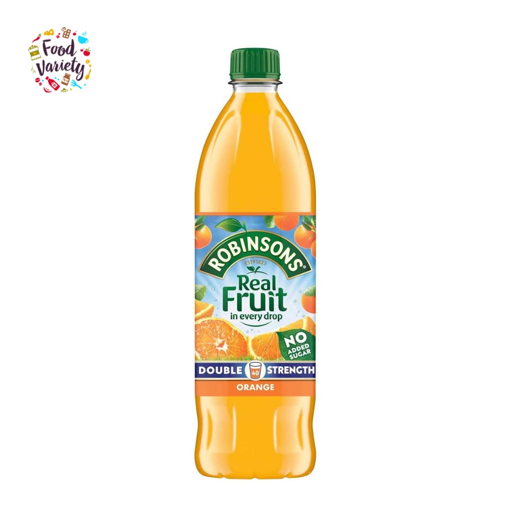 Robinsons Double Strength Orange 750ml โรบินสันส์ น้ำผลไม้เข้มข้นดับเบิล รสส้ม 750 มล.