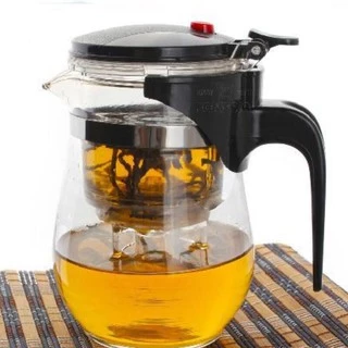 กาน้ำชงชา มีที่กรองสแตนเลส ถ้วยชากา กากรองชาขนาดน้ำชา 750ml Glass teapot
