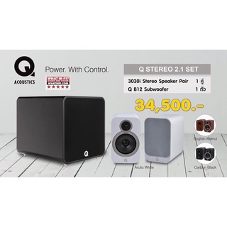 Q ACOUSTICS Q B12+Q ACOUSTICS 3030i