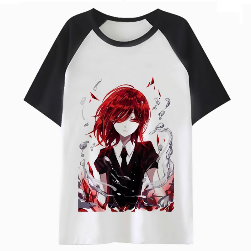 เสื้อยืดแขนสั้นพิมพ์ลาย Land Of The Lustrous 2019 สําหรับผู้หญิง