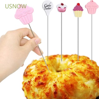 USNOW Durable Biscuit Needle Muffin Cupcake Probe Cake Tester Convenient Fondant Stainless Steel Pastry Accessories Kitchen Utensil Testing Baking Tool