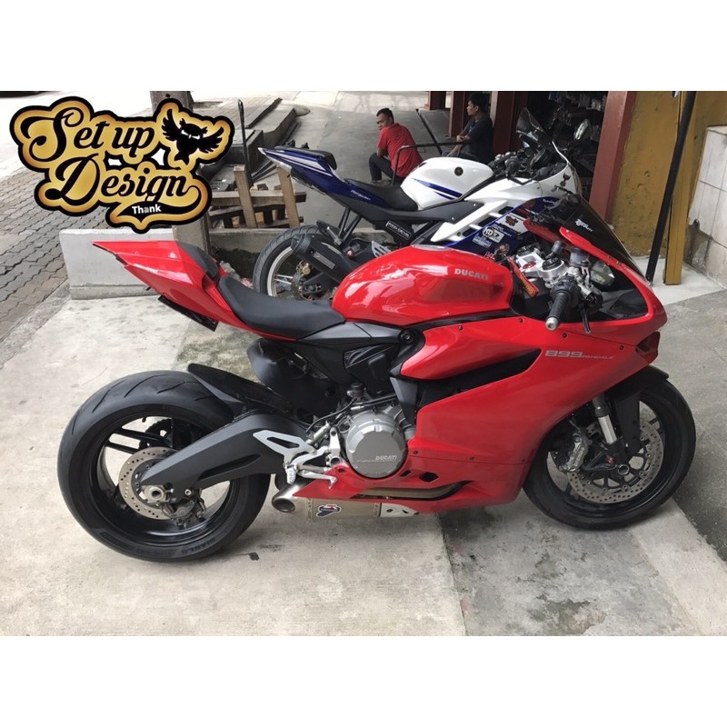 ท้ายสั้นพับได้แม่เหล็ก ตรานกฮูก รุ่น Panigale 899  959 1199