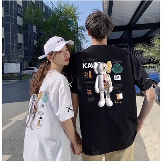 เสื้อคอกลมkaws x skeleton งานสวยผ้าดีใส่ได้ทั้งชายหญิง🔥💫