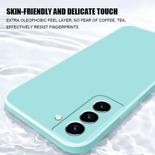 เคสโทรศัพท์ซิลิโคน ทรงสี่เหลี่ยม กันกระแทก สําหรับ Samsung Galaxy A53 A52s A52 A72 A32 4G 5G