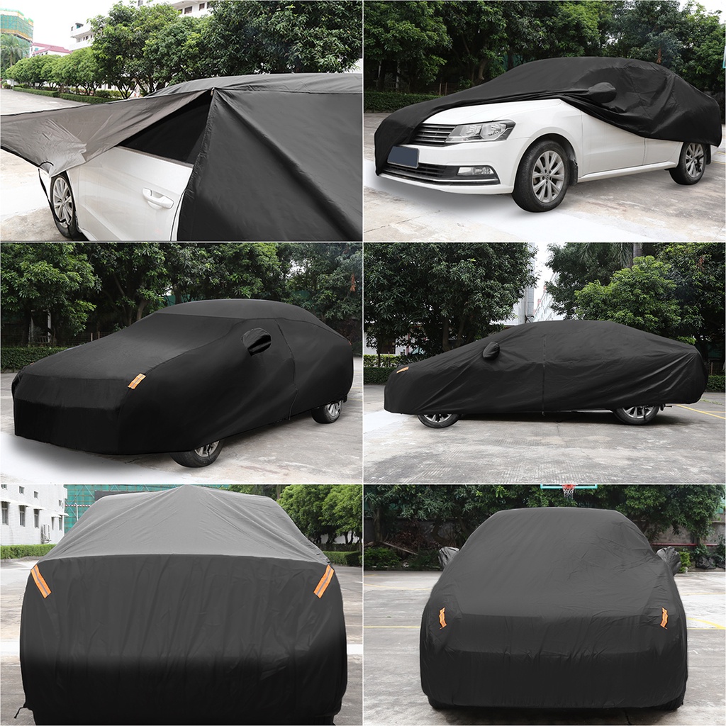 X Autohaux Full Car Covers Universal Outdoor Indoor Auto Cover ...