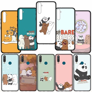 เคสโทรศัพท์มือถือ TPU แบบนิ่ม ลาย E1-EC90 อนิเมะ We Bare Bears น่ารัก สําหรับ Realme C21 C17 7i C21Y C25Y C11 2021