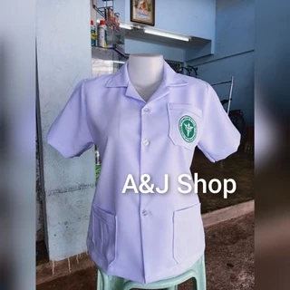 ❣️เสื้อกาวน์ ตัวสั้นแขนสั้น 👷 ชาย/หญิง คุณหมอ, เภสัชกร, สภาเทคนิคการแพทย์ ❣️
