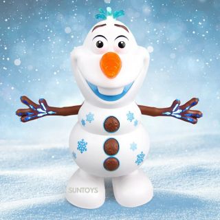 โอลาฟเต้น สัตว์ใส่ถ่าน เต้นได้ มีเสียงมีไฟ Olaf Frozen) Blackpanter and animal Dancing