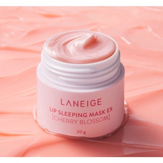 พร้อมส่ง New!! Laneige Lip Sleeping Mask EX #Cherry Blossom (20g)