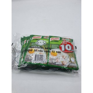 คนอร์โจ้ก รสหมู 30 กรัม x 12 ซอง คนอร์คัพโจ๊ก