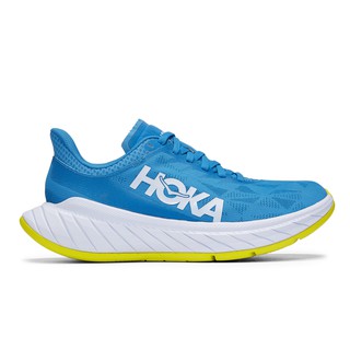 HOKA - CARBON X 2 -WOMEN - DIVA BLUE/CITRUS   รองเท้าวิ่ง รองเท้าวิ่งถนน