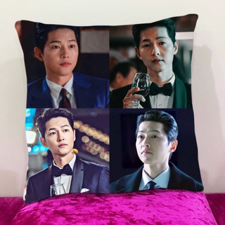 หมอนอิงสั่งทำ ใส่ได้4รูป หมอนอิงขนนุ่ม หมอนอิงโซฟา หมอนอิงในรถ หมอนอิง Cushions Song Joong Ki ซงจุงกิ