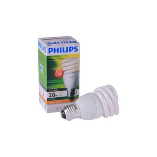 หลอดประหยัด TORNADO 20W/WARMWHITE E27 PHILIPS | PHILIPS | TORNADO 20W/WW หลอดประหยัดไฟ หลอดไฟ โคมไฟส่องสว่างและพัดลมเพดา