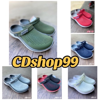 🚚พร้อมจัดส่ง🚚รองเท้าแตะ Crocs Literide 360 รุ่นใหม่ รองเท้าสุขภาพสำหรับผู้หญิงและผู้ชาย Sz 36..45