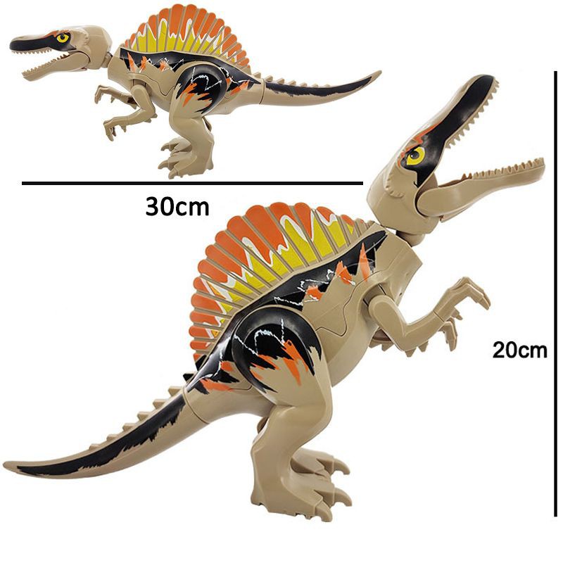 Lego Dino Spinosaurus  Minifigure Dinosaur Jurassic World Indoraptor Indominus Trex KDyG