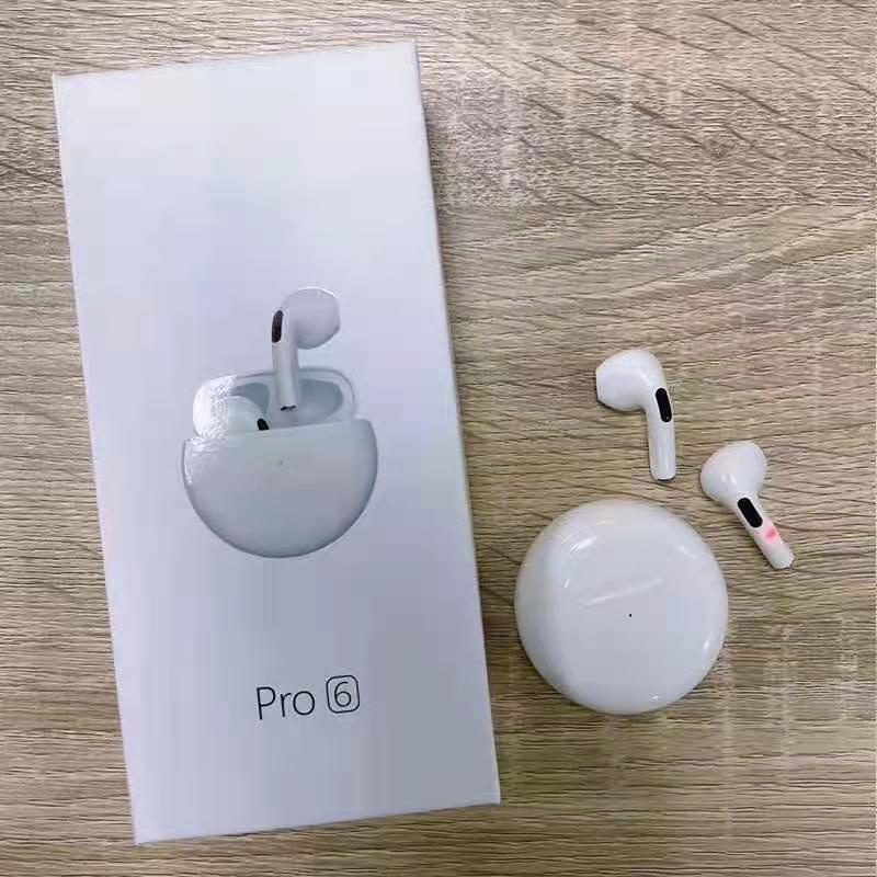 ชุดหูฟังบลูทูธไร้สาย Tws Pro6 สําหรับ Andorid / Ios ชุดหูฟังบลูทูธไร้สาย