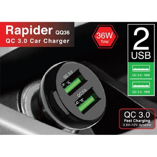 Capdase QC3.0 Rapider QQ36 Car Charger