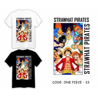 เสื้อผู้ชายเท่ - เสื้อยืดสําหรับผู้ชาย▥เสื้อยืดโจรสลัด K.Strawhat / เสื้อยืดวันพีซ / เสื้อยืดอะนิเม