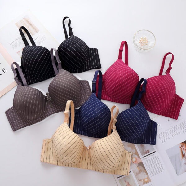 Wired Bra Cup D พิมพ์สายรัดเสื้อยืดขนาด 36 38 40 42/ Baju Dalam Wanita Cup D Penuh Berdawai