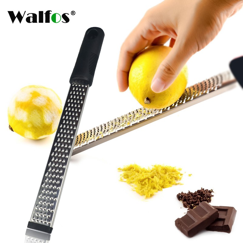 WALFOS สแตนเลสมะนาวชีสขูดมันฝรั่งช็อคโกแลตผลไม้เครื่องตัด