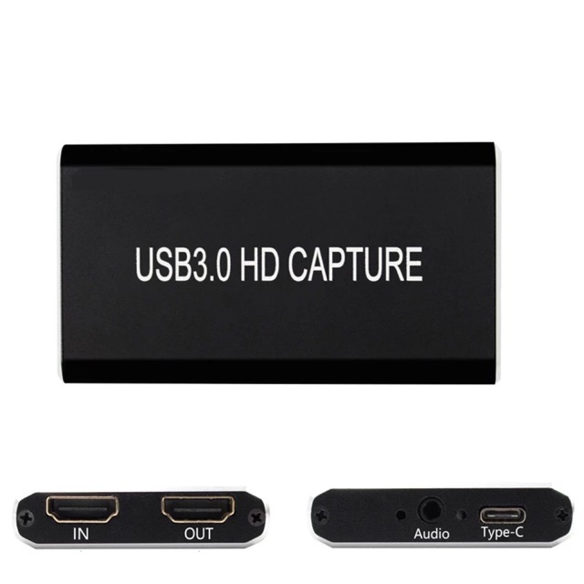 ลดราคา การ์ดจับภาพวิดีโอHDMI USB 3.0 ประเภท C HD 1080P เกมเครื่องบันทึกวิดีโอสำหรับPS3 ทีวีกล่อง Twitch OBS YouTube สดสตรีมมิ่ง #ค้นหาเพิ่มเติม Anycast Capture Card USB ตัวแปลงสัญญาณ Wifiเครื่องขยายเสียงไร้สาย