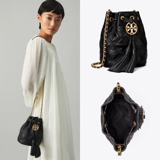 พรีฯ TORY BURCH FLEMING SOFT MINI BUCKET BAG/black.