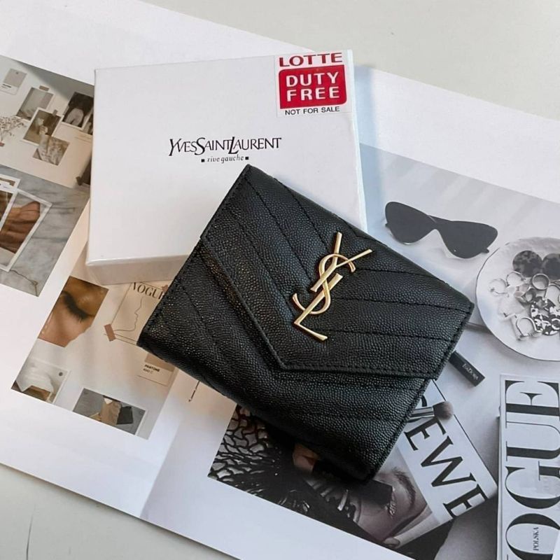กระเป๋าสตางค์ YSL กระเป๋าแฟชั่น กระเบรนด์เนมแท้