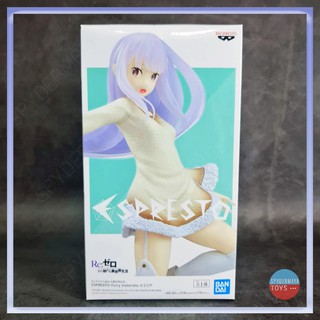 ฟิกเกอร์ Espresto Fluffy Materials ~ Re:Zero Emilia