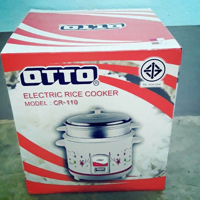 ส่งต่อ หม้อหุงข้าวไฟฟ้า Otto รุ่น CR-110 ขนาด 1 ลิตร Electric rice cooker model cr-110 1.0 L