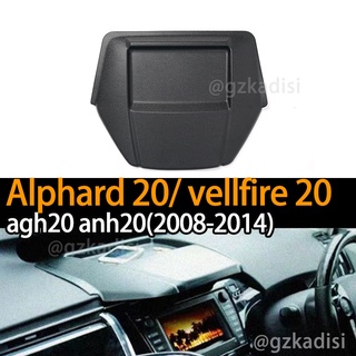 ที่บังแดด GPS พร้อมถาด สําหรับ alphard 20 vellfire 20(2008-2014) agh20 anh20