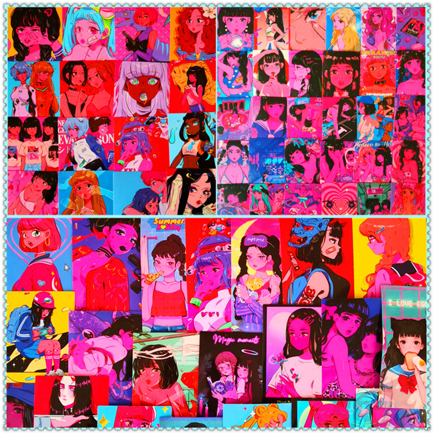 ❉ POP Harajuku Tokyo Girl - สติ๊กเกอร์ความงามสมัยใหม่ ❉ 1ชุดกันน้ําDIYแฟชั่นDecals Doodleสติ๊กเกอร์(A-20ชิ้น;B-30ชิ้น;C-36ชิ้น)