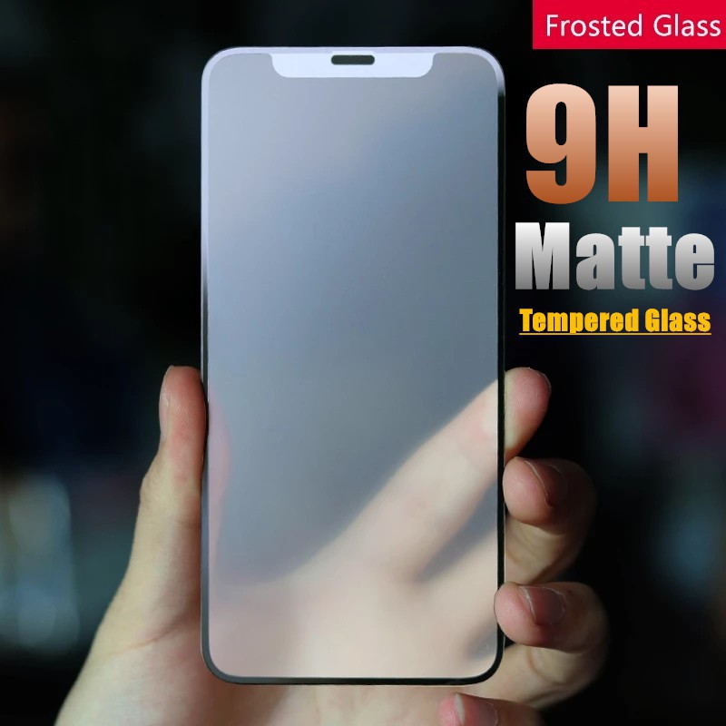 9H Matte Screen Protector Tempered ฟิล์มกระจกนิรภัย แบบด้าน Huawei P20 PRO P20Lite P30 P40 P40Lite Nova 4E 5i ฟิล์มกระจก เต็มจอ แบบด้าน เรียวมี3โปร Full Cover Frosted Glass