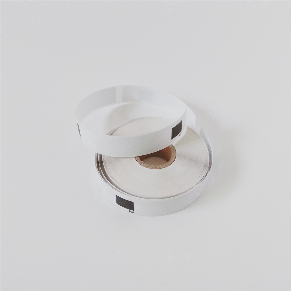 11 ม้วน Brother DK 11203 DK-11203 DK 1203 กระดาษฉลากที่รองรับความร้อนไม่มีวงเล็บ