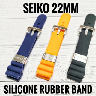 ใหม่ สายยาง 22 มม. สําหรับนาฬิกาข้อมือดําน้ํา SEIKO PROSPEX ฟรีสปริงบาร์ เครื่องมือฟรี