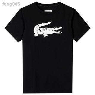 ราคาต่ำสุด!!✐✈LACOSTE French crocodile Men s เสื้อยืดแขนสั้นคอกลมสำหรับผู้ชายS-3XL