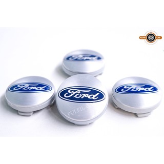 ฝาครอบดุมล้อ Ford 54MM  ฟอร์ดมอเตอร์ 54MM สีเงิน