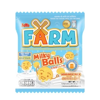๋Joto Farm โจโต้ ฟาร์ม ขนมอบกรอบ 3 รสชาติ 12 กรัม ยกแพ็ค แพ็คละ 12 ห่อ
