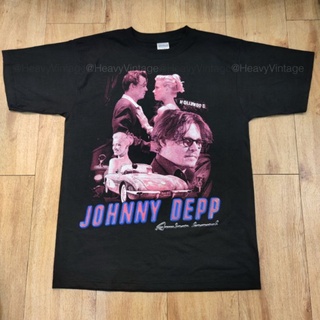 เสื้อยืดผ้าฝ้าย JOHNNY DEPP VS AMBER HEARD เสื้อวง เสื้อทัวร์ เสื้อภาพยนตร์ ตามกระแส