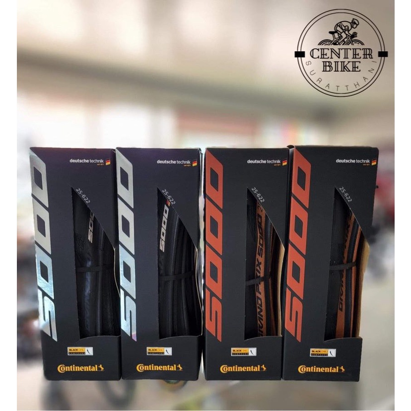 ยางนอกเสือหมอบขอบพับ Continental GP5000 (ราคา/เส้น)