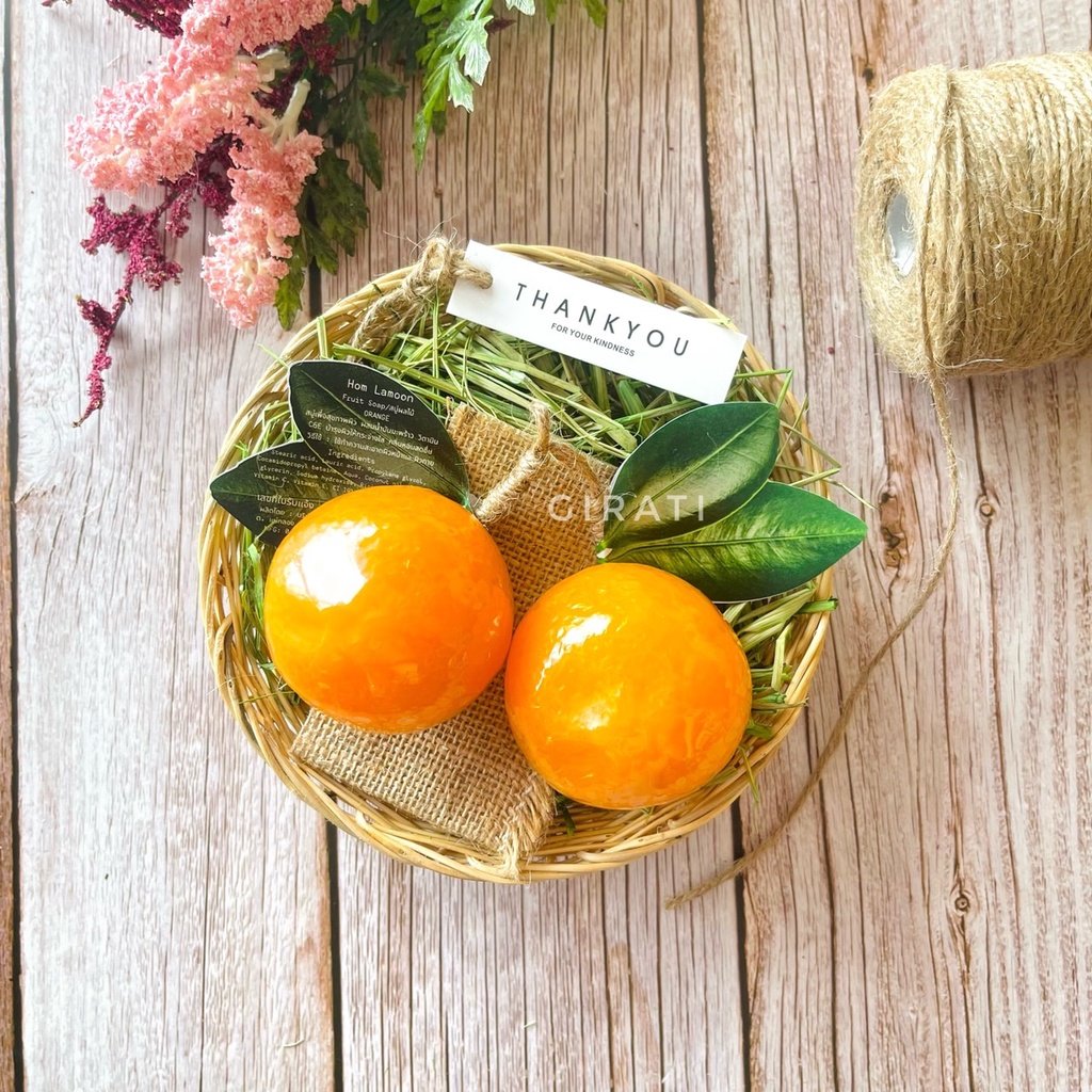 Set ของขวัญปีใหม่ สบู่ผลไม้ สบู่สปา จัด set 2,3,5 ก้อน กลิ่นตามรูปผลไม้ ดอกไม้ไทย - รูปที่ 4