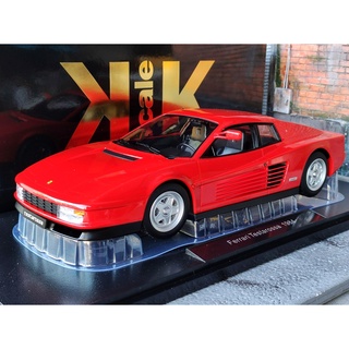 โมเดลรถtestarossa 1/18 โมเดลรถFerraritestarossa โมเดลรถ Ferrari F512 testarossa KK scale 1:18 ราคา โมเดลรถของข