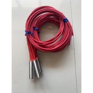 ฮีทเตอร์แท่ง cartridge heater ขนาด 9.6x40mm.220v200w สาย1เมตร