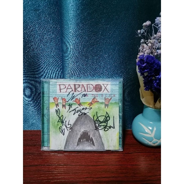 CD ซีดีเพลง พาราด็อกซ์ (Paradox) อัลบั้ม ON THE BEACH พร้อมลายเซ็น