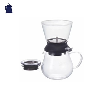 เหยือกชงชา 800 ml / HARIO (111) Tea Dripper LARGO 35 Server Set / TDR-5012B