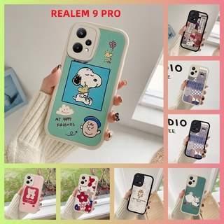 เคส OPPO Realme 9 Pro Realme 9Pro เคสโทรศัพท์ซิลิโคนกันกระแทก สนูปปี้. ลายน่ารัก KLQ